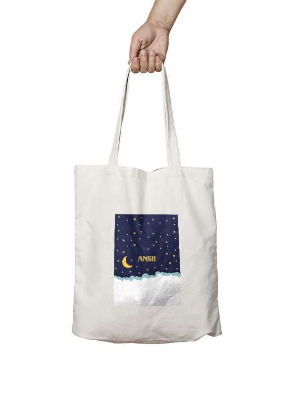 Tote Bag - Starry Night - Personalize with Name