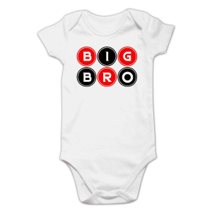 Big Bro Romper - White