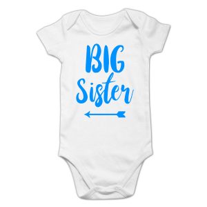 Big Sister Romper - White