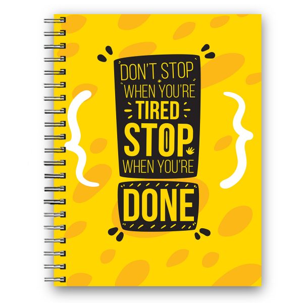 Wiro Diary A6 - Don't Stop