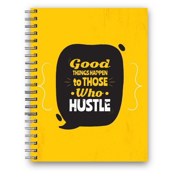 Wiro Diary A5 - Good Things Happen To Those Who Hustle
