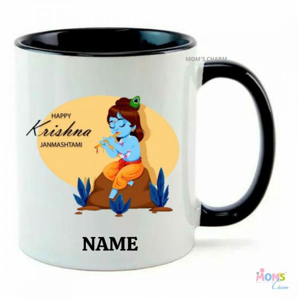 Coffee Mug - Happy Krishna Janmashtami - Personalized Return Gifts - Min 10
