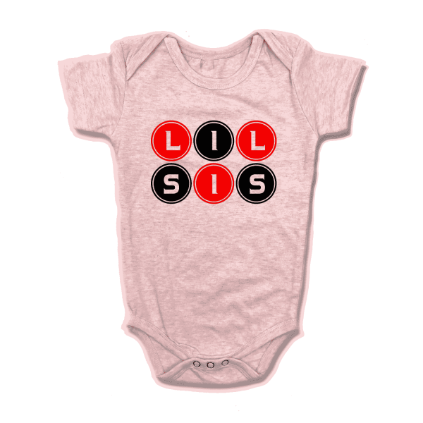 Lil Sis Romper - Pink