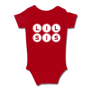 Lil Sis Romper - Red