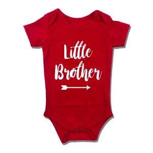 Little Brother Romper - Red