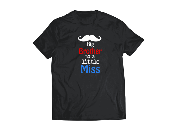 Little Miss Tshirt - Black