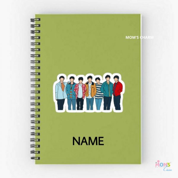 Wiro Diary A5 - BTS Boys