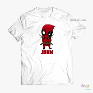 Deadpool Tshirt - White Color