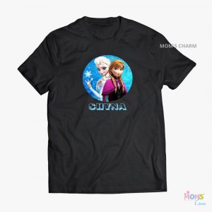 Frozen Tshirt - Black Color