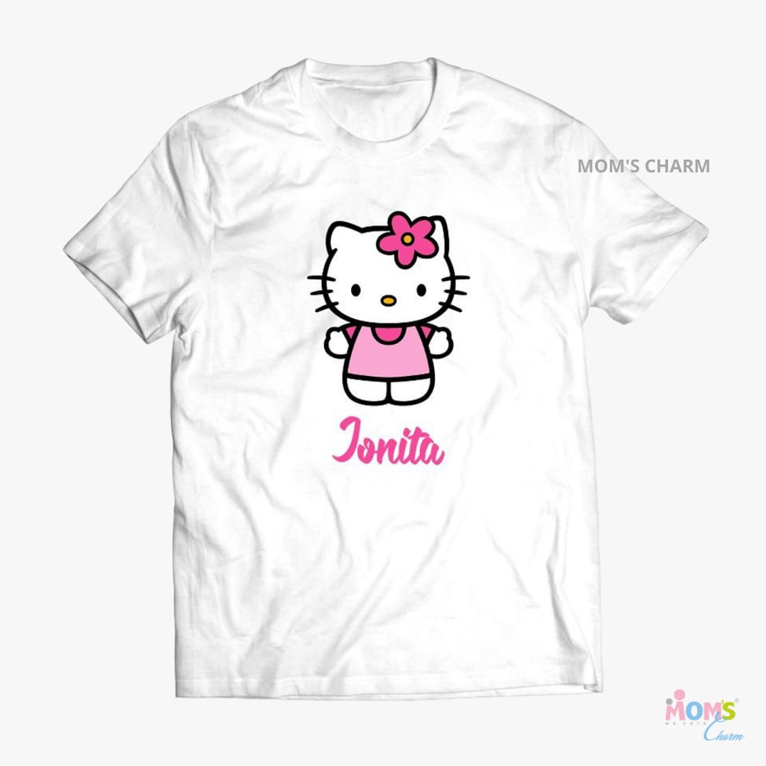 Hello Kitty Tshirt – White Color – Mom’s Charm