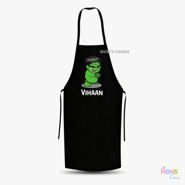 Hulk Apron - Black Color - Personalized Return Gifts - Min 10