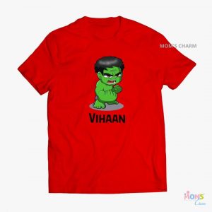 Hulk Tshirt - Red Color