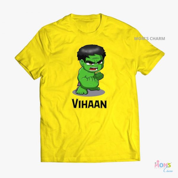 Hulk Tshirt - Yellow Color
