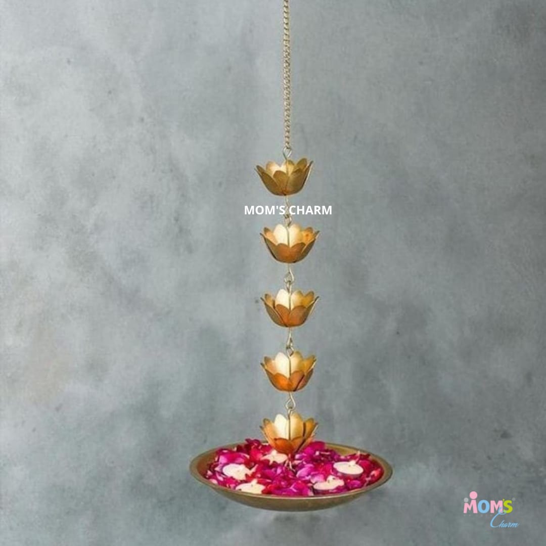 FLower Hanging Urli (Assorted flower shapes)