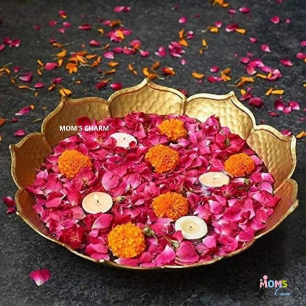 Hammered Lotus Urli