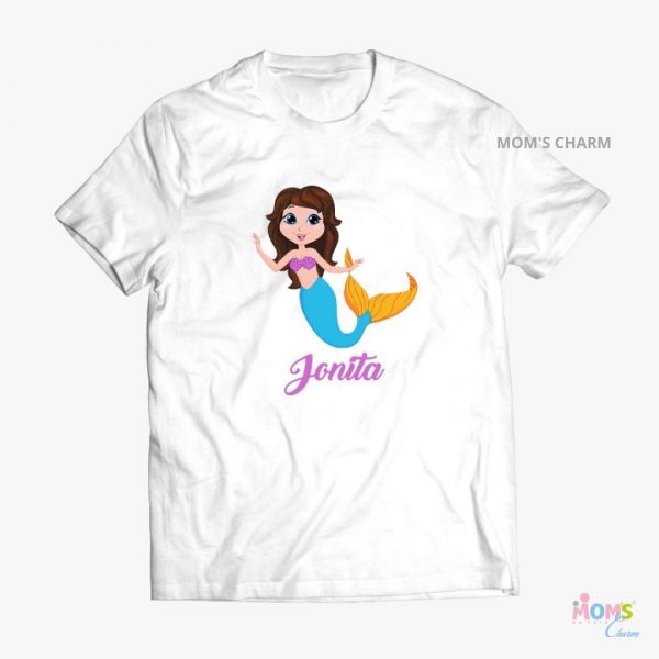 Mermaid Tshirt - White Color