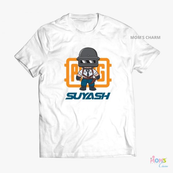 PUBG Tshirt - White Color