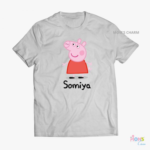 Peppa Pig Tshirt - Grey Color