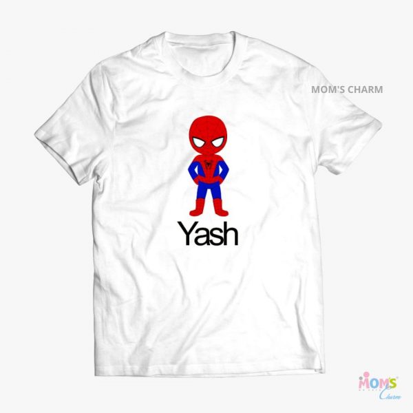 Spiderman Tshirt - White Color