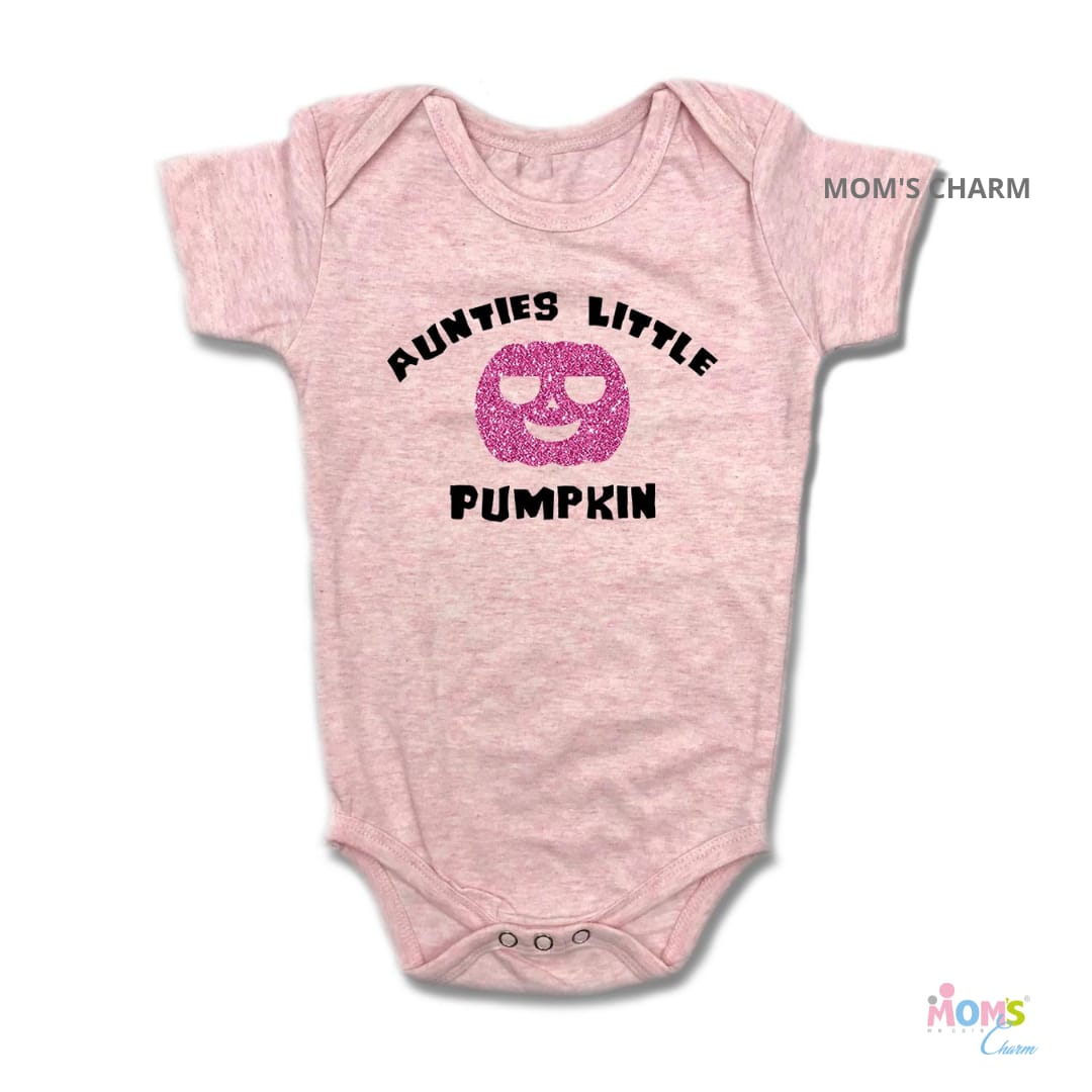 Personalized Halloween Romper - Aunties Little Pumpkin - Image 5