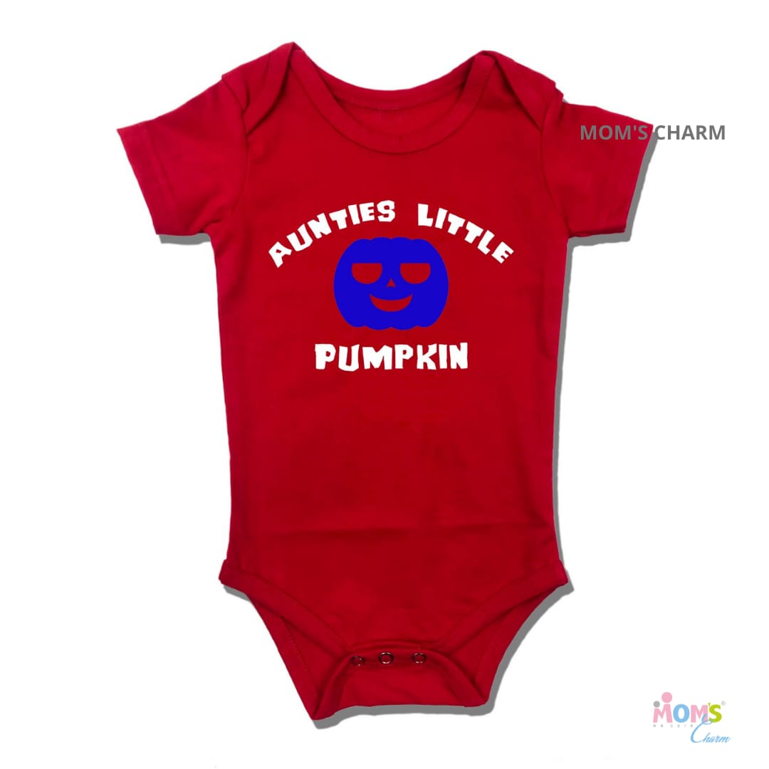 Personalized Halloween Romper - Aunties Little Pumpkin