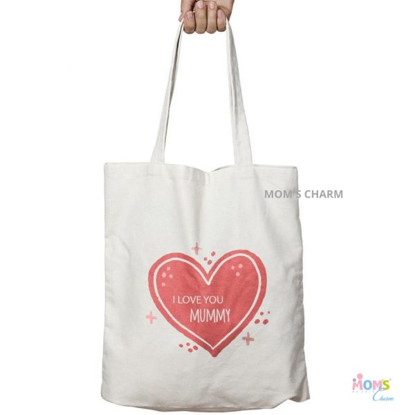 I Love You Mummy - Tote Bag - Personalize with Name