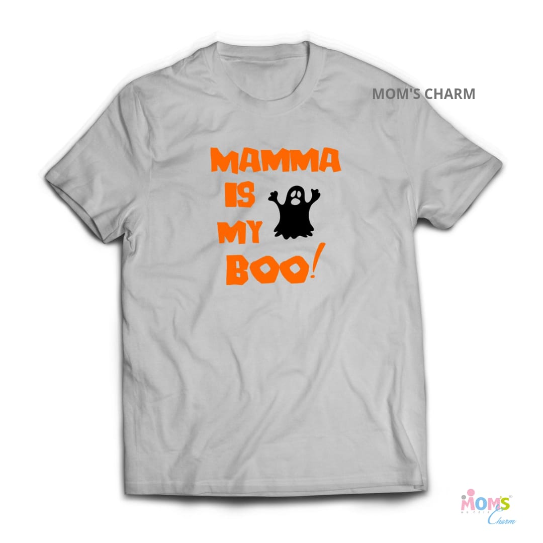 Personalized Halloween Tshirt - Mama Is My Boo - Image 5