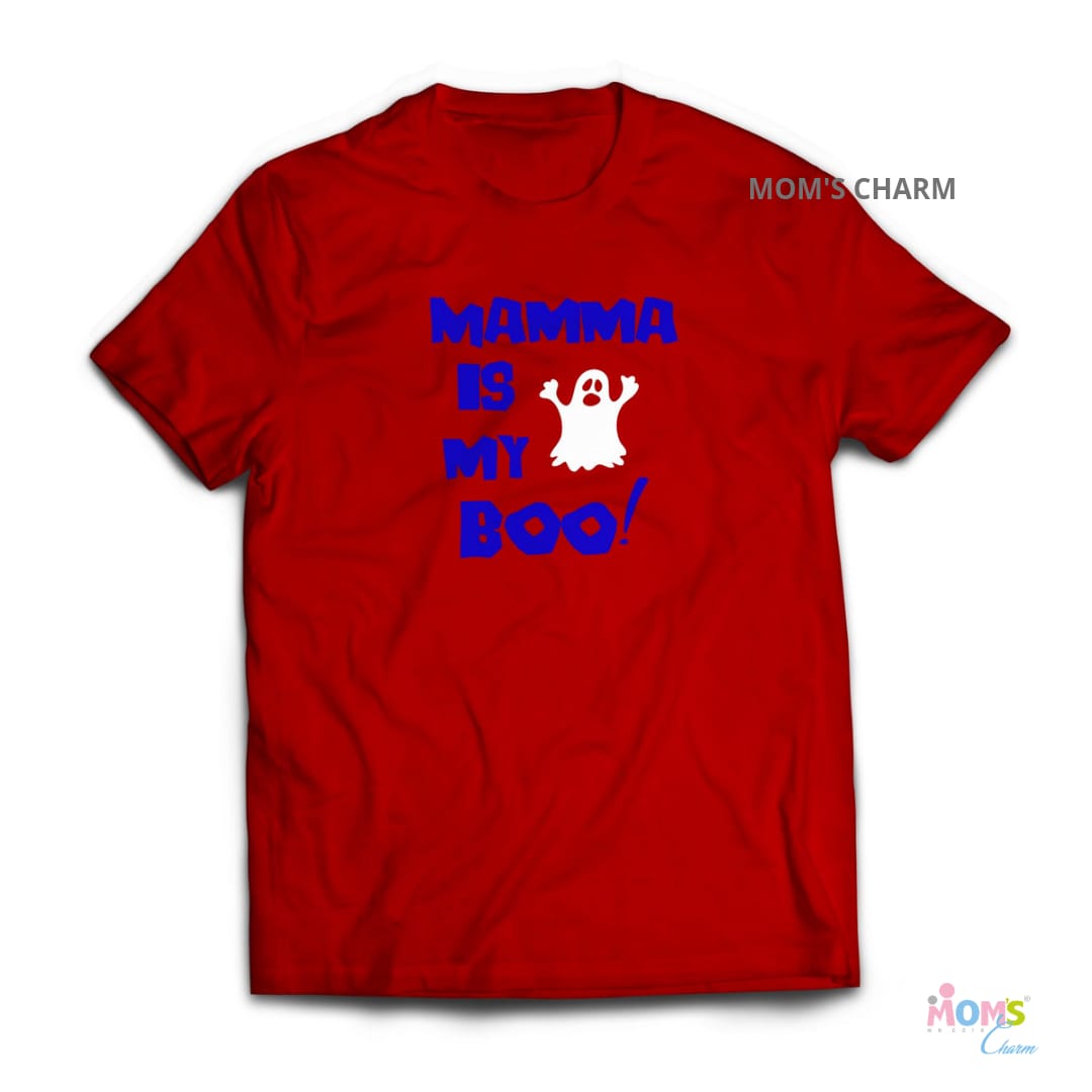 Personalized Halloween Tshirt - Mama Is My Boo - Image 4