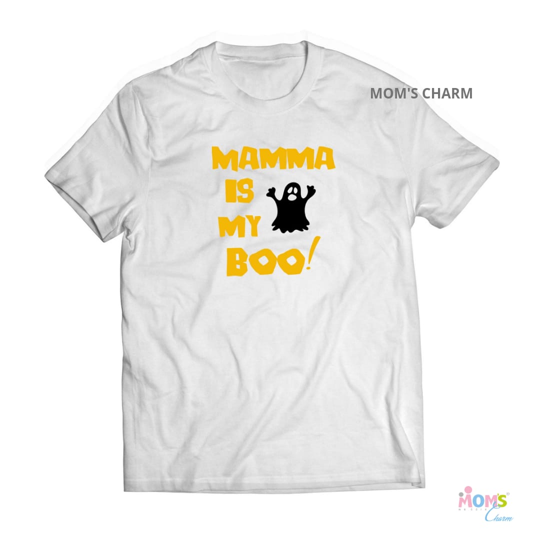 Personalized Halloween Tshirt - Mama Is My Boo - Image 3