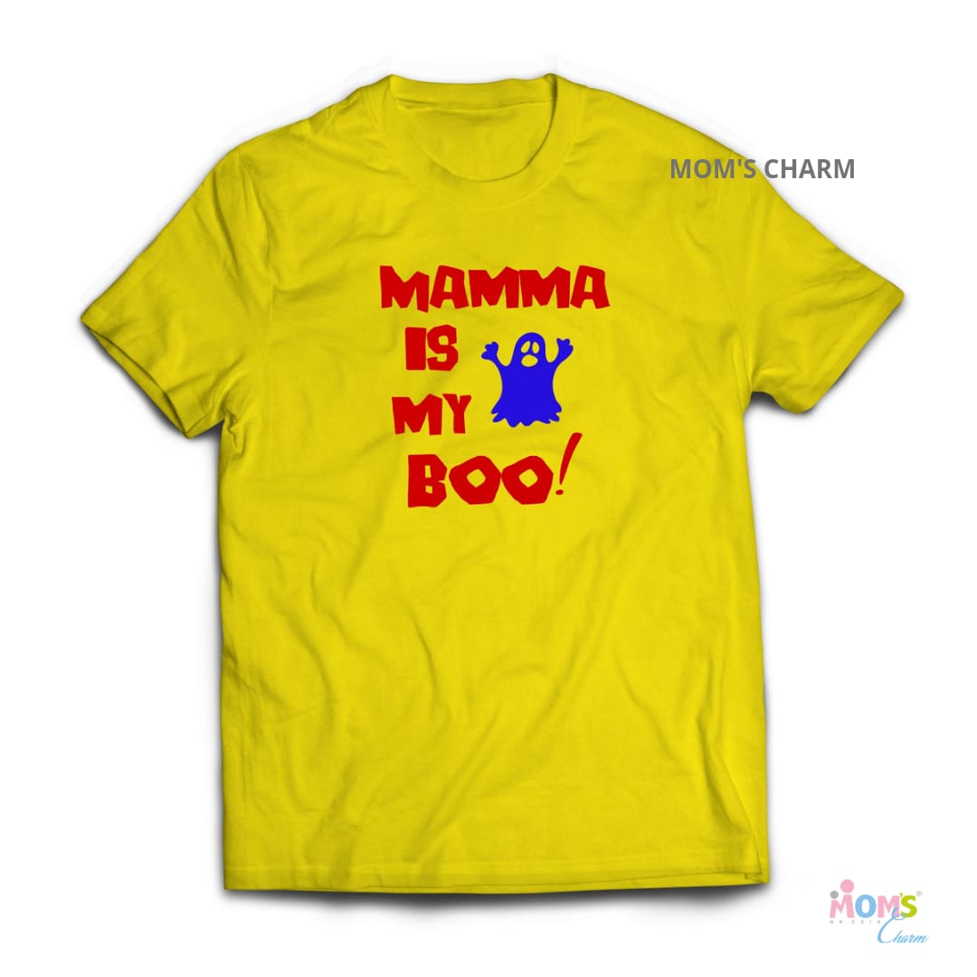 Personalized Halloween Tshirt - Mama Is My Boo - Image 2