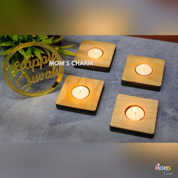 Tea Light - Set of 4 - Customized