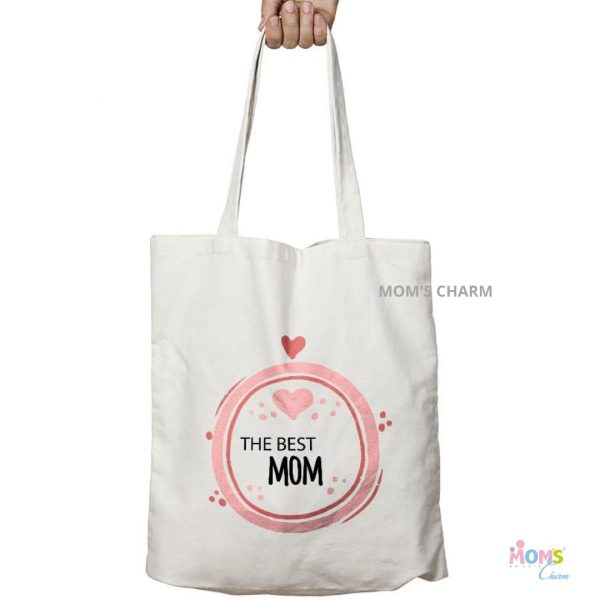 The Best Mom - Tote Bag - Personalize with Name