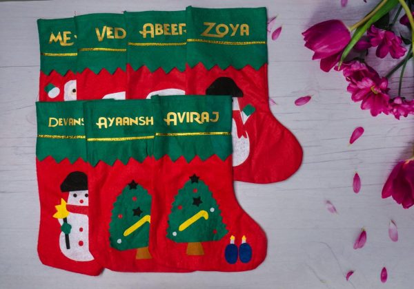 X-Mas Stocking - Personalize with Name - Assorted design - Image 8