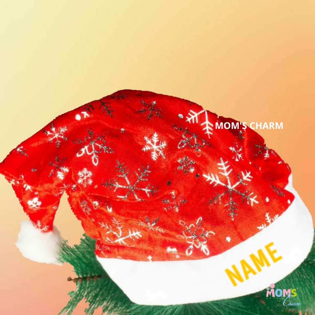 Xmas Snowflake Glitter Cap