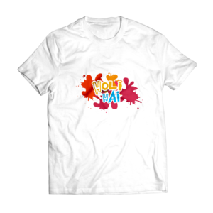 Custom Name Holi T-shirt || Personalize With Name / Logo || Design: Holi Hai Splatter