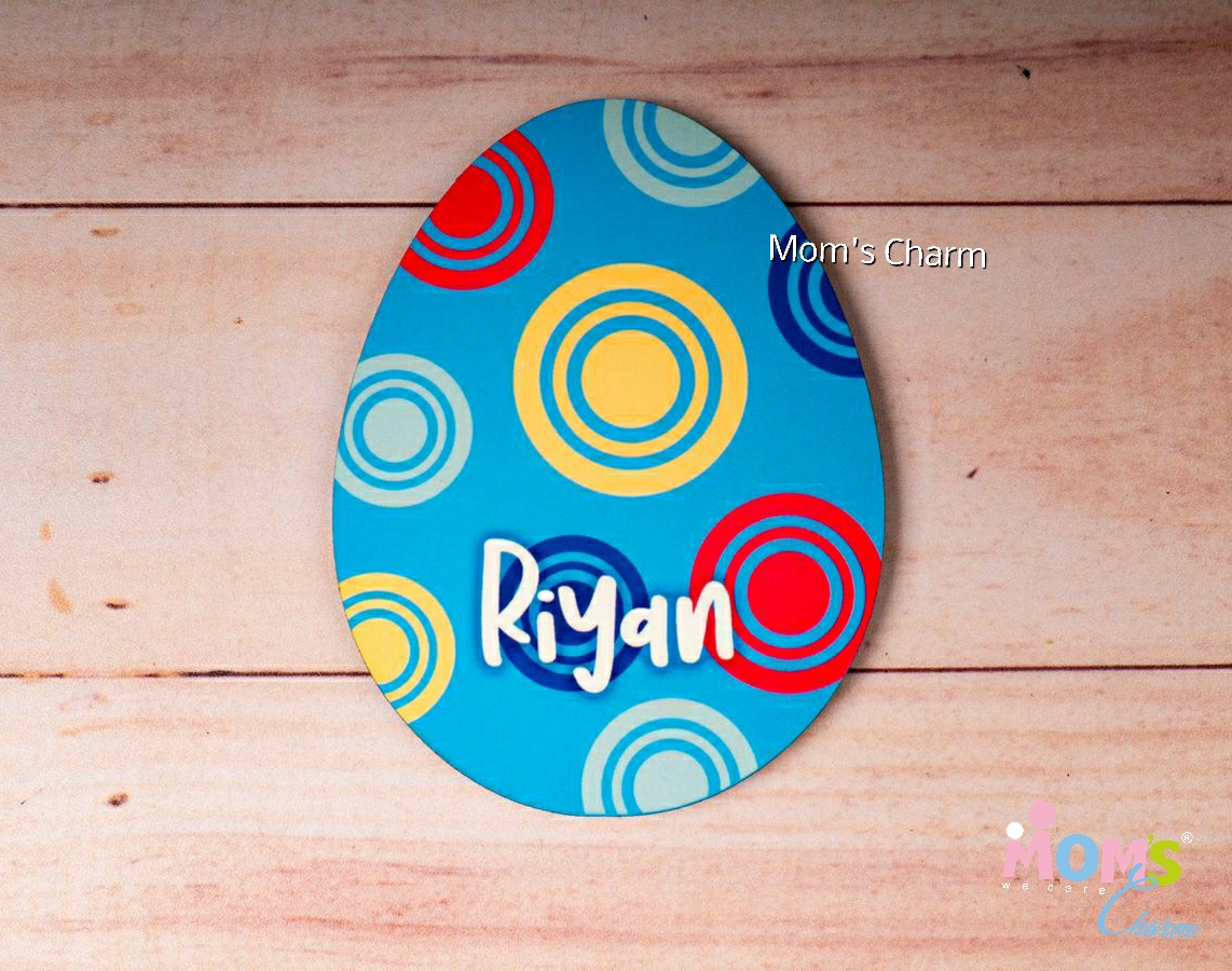 Personalized Easter Egg Magnet