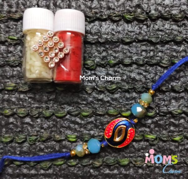 Paisley Designer Rakhi - Assorted Color