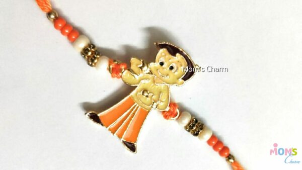 C.h.o.t.a. B.h.e.e.m. Metal Designer Rakhi + Roli Chawal - Image 4