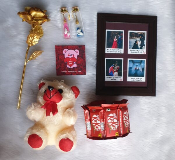 Valentine - Special Combo - with Golden Rose