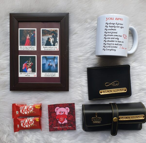 Valentine - Special Combo for Him - Wallet, EyeCase, Frame - Image 2