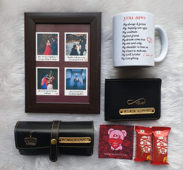 Valentine - Special Combo for Him - Wallet, EyeCase, Frame
