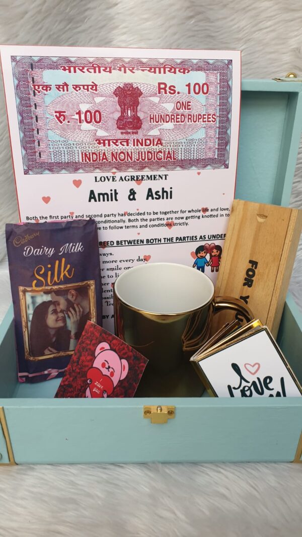 Valentine - Special Combo - with 1 Silver or Gold Mug