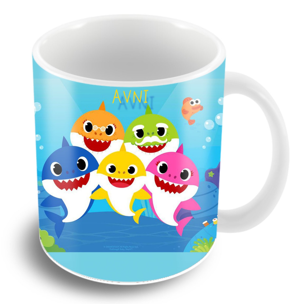 Baby Shark Tote Bag Gift Hamper - Personalized Combo - Image 2