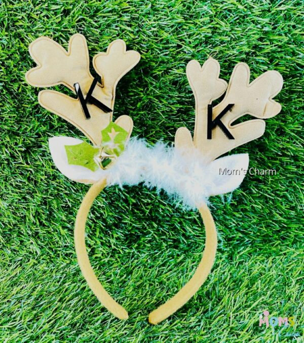 Xmas Hairband - Custom Initial