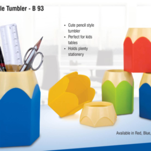 B93 –Pencil style tumbler– Min 10 pcs
