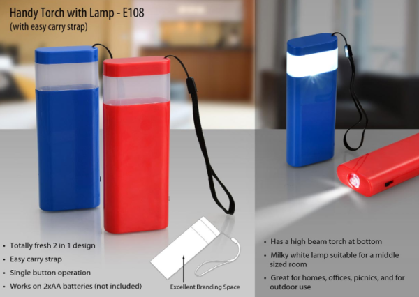 E108 – Big Torch with lamp