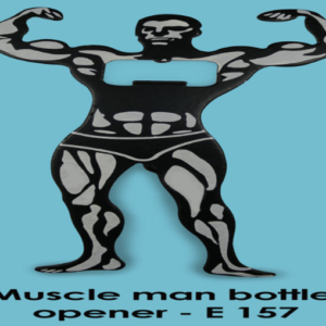 E157 – Muscle man Bottle opener