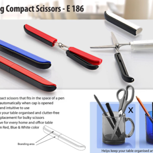 E186 – Folding Compact Scissors