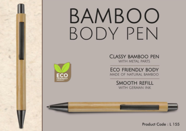L155 – Bamboo Body pen