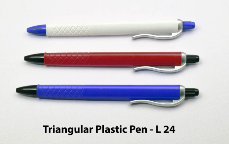 L24 – Triangular plastic pen